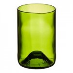 Libbey 97284 16 oz. Customizable Green Repurposed Wine Bottle Tumbler - 12/Case