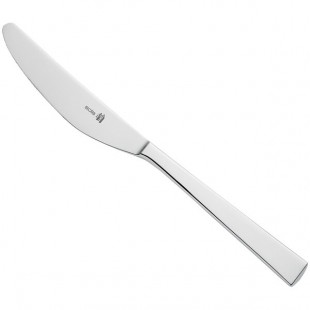 Sola the Netherlands Eclipse 9 3/8 18/10 Stainless Steel Extra Heavy Weight Table Knife - 12/Case