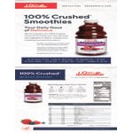 Dr. Smoothie 100% Crushed Mango Fruit Smoothie Mix 46 fl. oz. - 6/Case Dr. Smoothie 100% Crushed Mango Fruit Smoothie Mix 46 fl. oz. - 6/Case