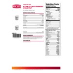 Rich's Allen Strawberry Whole Fruit Filling - 18 lb. Pail