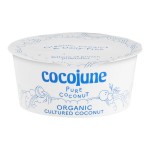 Cocojune Dairy-Free Unsweetened Pure Coconut Yogurt Alternative 4 oz. - 12/Case Cocojune Dairy-Free Unsweetened Pure Coconut Yogurt Alternative 4 oz. - 12/Case