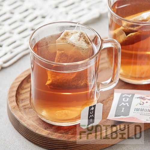 Numi Organic Immune Support Herbal Tea Bags - 96/Case