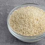 Hometown Provisions White Sesame Seeds 5.5 lb. - 4/Case Hometown Provisions White Sesame Seeds 5.5 lb. - 4/Case