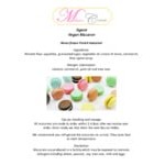 Macaron Centrale Vegan Agave Macaron - 24/Case