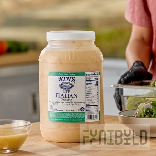 Ken's Foods 1 Gallon Lite Italian Dressing