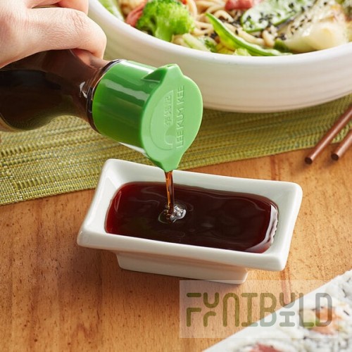 Lee Kum Kee 5.1 fl. oz. Less Sodium Soy Sauce Bottles - 6/Case
