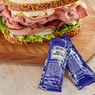 Heinz 12 Gram Mayonnaise Portion Packets - 200/Case