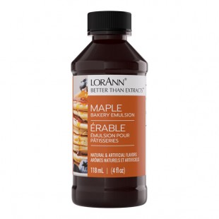 LorAnn Oils 4 fl. oz. Maple Bakery Emulsion LorAnn Oils 4 fl. oz. Maple Bakery Emulsion