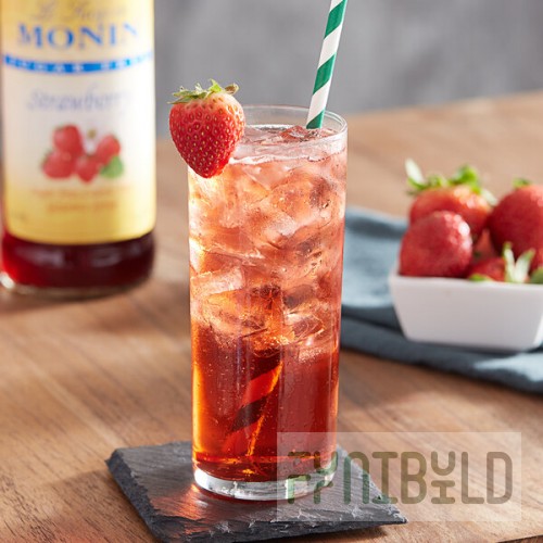 Monin Sugar-Free Strawberry Flavoring / Fruit Syrup 750 mL
