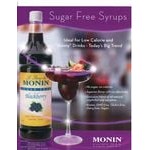 Monin Sugar-Free Strawberry Flavoring / Fruit Syrup 750 mL