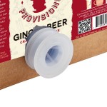Top Hat Provisions Spicy Ginger Beer Beverage / Soda Syrup 3 Gallon Bag in Box