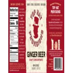 Top Hat Provisions Spicy Ginger Beer Beverage / Soda Syrup 3 Gallon Bag in Box