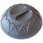 Dinex DX540044 Fenwick Graphite Gray Insulated Meal Delivery Dome for 9