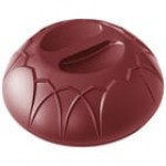 Dinex DX540044 Fenwick Graphite Gray Insulated Meal Delivery Dome for 9