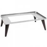 Spring USA Wynwood by Skyra 9 Qt. Stainless Steel Induction Serving Dish with Faux Wood Accents SK-14503180
