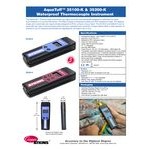 Cooper-Atkins 93086-K AquaTuff Waterproof Type-K Thermocouple Thermometer Kit with 3 Probes and Hard Carry Case
