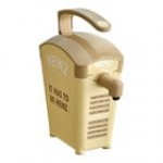 Heinz Keystone 1.5 Gallon Brown Plastic Countertop Barbeque Pump Dispenser