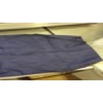 Choice Hunter Green Poly-Cotton Half Bistro Apron with 2 Pockets - 18