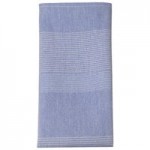 Snap Drape 54251822NH014 Black Chambray Striped Cloth Napkins, 18