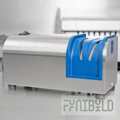 Edlund 401-230V Electric Knife Sharpener with Guides and Pressure Sensitive Motor - 230V