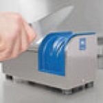 Edlund 401-230V Electric Knife Sharpener with Guides and Pressure Sensitive Motor - 230V