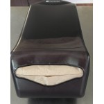 San Jamar H5005TBK Fullfold Venue Countertop Napkin Dispenser with Control Face - Black Pearl