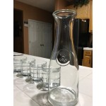 Acopa 32 oz. Glass Carafe - 12/Case