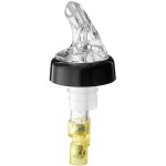 Choice 1.5 oz. 3-Ball Measured Liquor Pourer with Collar - 12/Pack Choice 1.5 oz. 3-Ball Measured Liquor Pourer with Collar - 12/Pack