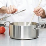 Vollrath 49411 Miramar® Display Cookware 5 Qt. Casserole Pan with Low Dome Cover Vollrath 49411 Miramar® Display Cookware 5 Qt. Casserole Pan with Low Dome Cover