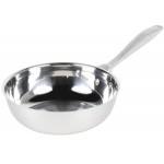 Vollrath 47792 Intrigue 3 Qt. Stainless Steel Saucier Pan with Aluminum-Clad Bottom Vollrath 47792 Intrigue 3 Qt. Stainless Steel Saucier Pan with Aluminum-Clad Bottom