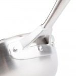 Vollrath 47792 Intrigue 3 Qt. Stainless Steel Saucier Pan with Aluminum-Clad Bottom Vollrath 47792 Intrigue 3 Qt. Stainless Steel Saucier Pan with Aluminum-Clad Bottom