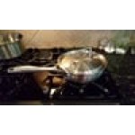 Vollrath 47792 Intrigue 3 Qt. Stainless Steel Saucier Pan with Aluminum-Clad Bottom Vollrath 47792 Intrigue 3 Qt. Stainless Steel Saucier Pan with Aluminum-Clad Bottom