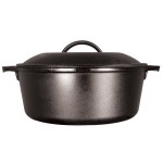 Lodge L8DOL3 5 Qt. Pre-Seasoned Cast Iron Dutch Oven Lodge L8DOL3 5 Qt. Pre-Seasoned Cast Iron Dutch Oven
