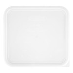 Rubbermaid® 12, 18, and 22 Qt. White Square Polyethylene Food Storage Container Lid Rubbermaid® 12, 18, and 22 Qt. White Square Polyethylene Food Storage Container Lid