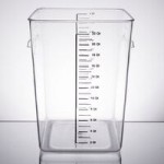 Rubbermaid® 12, 18, and 22 Qt. White Square Polyethylene Food Storage Container Lid Rubbermaid® 12, 18, and 22 Qt. White Square Polyethylene Food Storage Container Lid