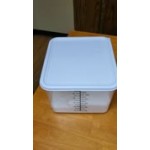 Rubbermaid® 12, 18, and 22 Qt. White Square Polyethylene Food Storage Container Lid Rubbermaid® 12, 18, and 22 Qt. White Square Polyethylene Food Storage Container Lid