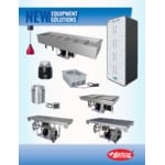Hatco CWBP-1 One Pan Slanted Drop-In Refrigerated Cold Food Well with Drain - 120V