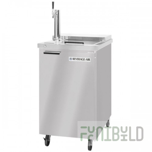 Beverage-Air BM23HC-C-S-WINE Single Tap Club Top Kegerator Wine Dispenser - Stainless Steel, (1) 1/2 Keg Capacity