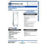 Beverage-Air HF1HC-1S Horizon Series 26