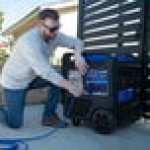 DuroMax XP9500IH iH Series 459 CC Dual Fuel Inverter Portable Generator with CO Alert - 9,500W, 120/240V