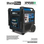 DuroMax XP9500IH iH Series 459 CC Dual Fuel Inverter Portable Generator with CO Alert - 9,500W, 120/240V