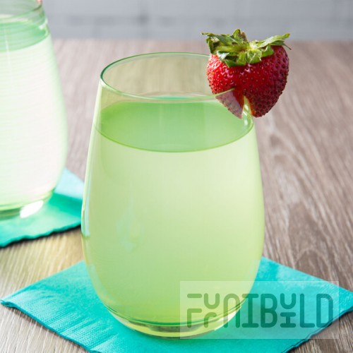 Stolzle Elements from Global Tableware Collective 15.75 oz. Green Stemless Wine Glass / Tumbler - 24/Case