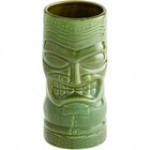 Libbey 20 oz. Green Tiki Tumbler - 12/Case Libbey 20 oz. Green Tiki Tumbler - 12/Case