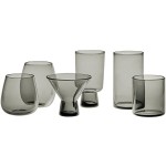 Acopa Pangea 16 oz. Gray Beverage Glass - 12/Case
