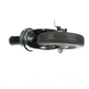 Duke 175562 Caster, Stem W/Brake 5x1- Duke 175562 Caster, Stem W/Brake 5x1-