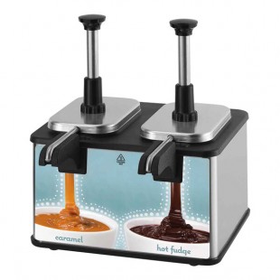 Server EZT 85920 EZ-Topper 48 oz. 2-Pouch Twin Topping Warmer with Heated Spout- 120V, 300W Server EZT 85920 EZ-Topper 48 oz. 2-Pouch Twin Topping Warmer with Heated Spout- 120V, 300W