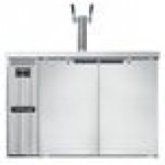 Continental Refrigerator KC50-N-SS Double Tap Kegerator Beer Dispenser - Stainless Steel, (2) 1/2 Keg Capacity Continental Refrigerator KC50-N-SS Double Tap Kegerator Beer Dispenser - Stainless Steel, (2) 1/2 Keg Capacity