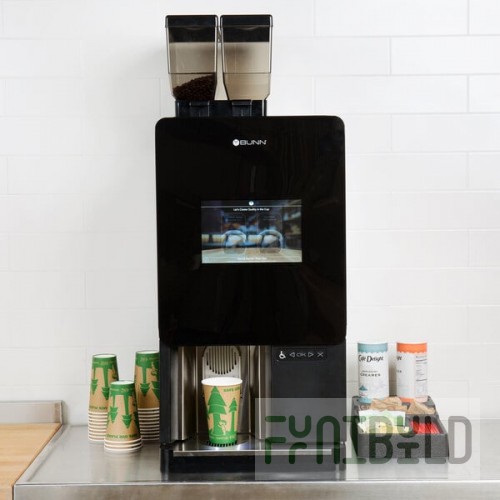 Bunn 44400.0100 Sure Immersion Black Single Cup Coffee Brewer - 120V, 1800W
