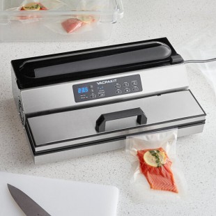 VacPak-It VME16SS Stainless Steel External Vacuum Packaging Machine with 16