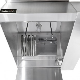 Halifax BRPHO1048 Type 1 Commercial Kitchen Hood with BRP Makeup Air (Hood Only) - 10' x 48